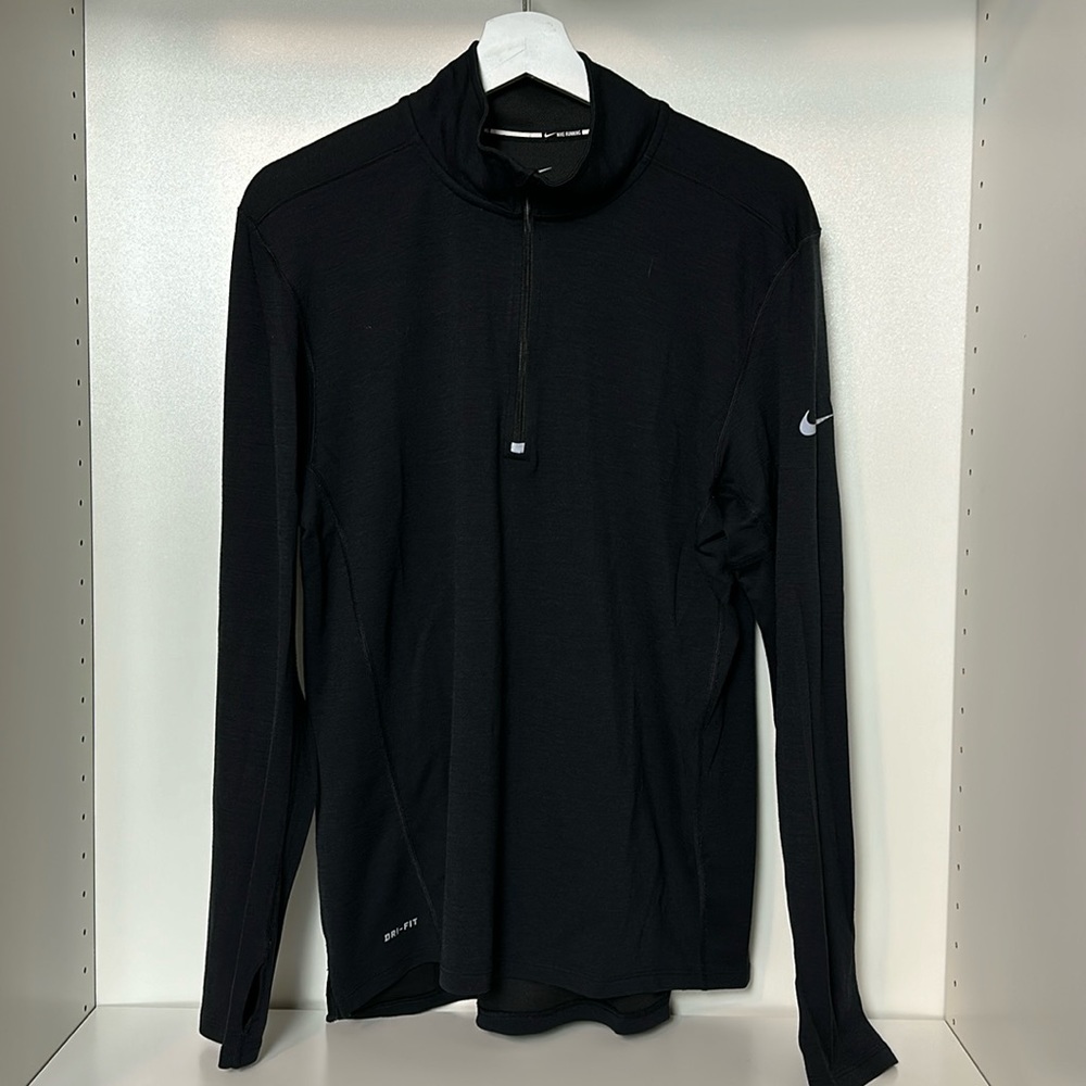 NIKE DRI-FIT Men’s Half-zip Long Sleeve Top - Men’s Large